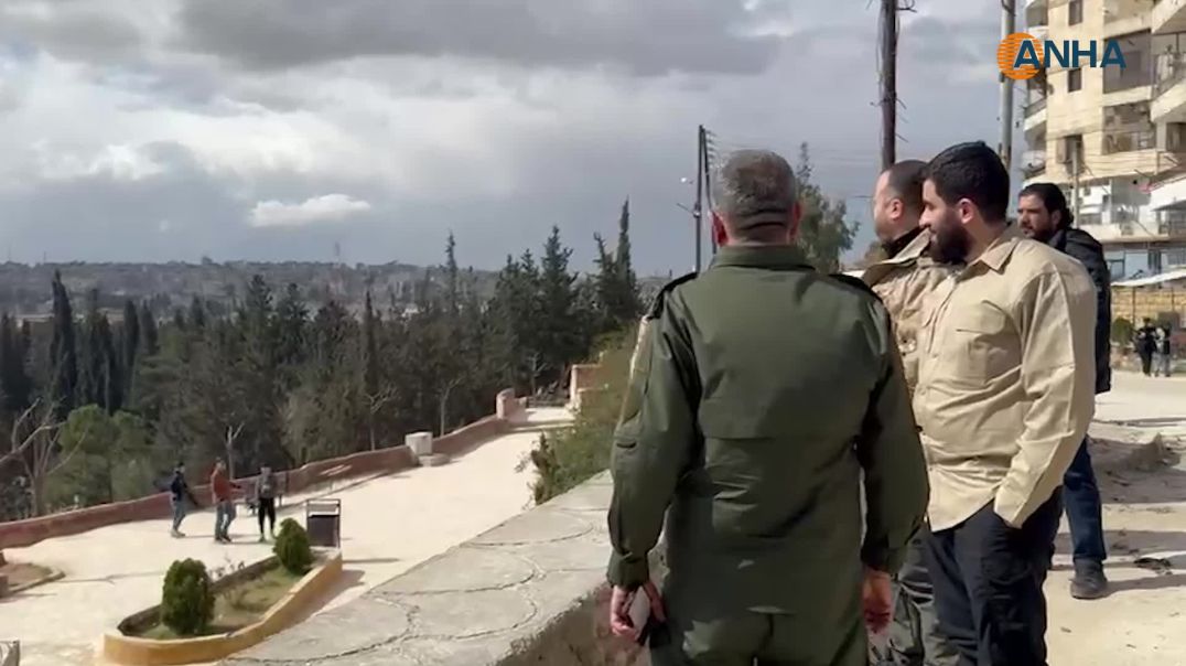 ⁣القيادي في قوى الأمن الداخلي سيابند عفرين يزور حيي الشيخ مقصود والأشرفية