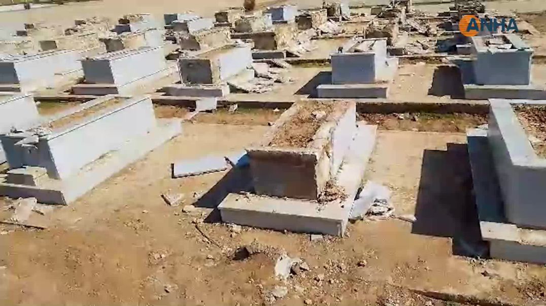 تخريب مزار الشهداء في تل حميس