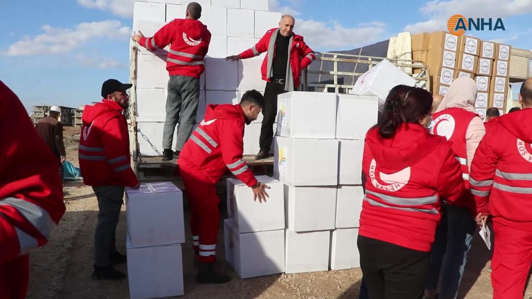 ثلاث شاحنات محمّلة بالمساعدات تصل إلى الحسكة