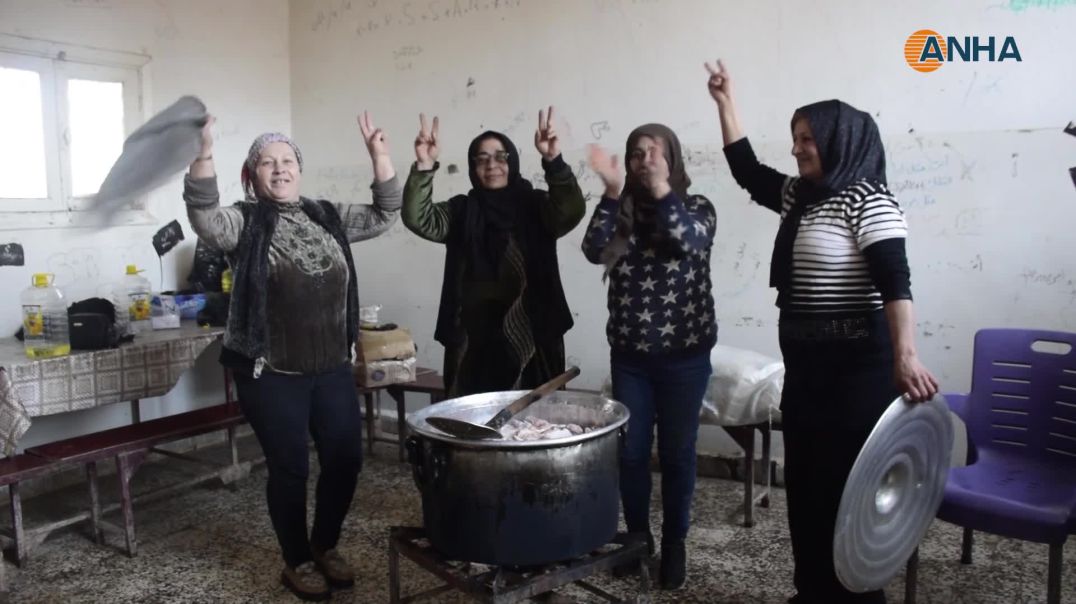 مبادرة لعوائل شهداء تل تمر لإعداد وجبات غذائية للمقاتلين في خطوط الجبهة