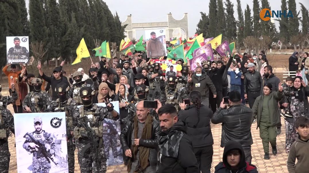 تشييع جثمان شهيد ومراسم غيابية لآخر في مدينة الدرباسية