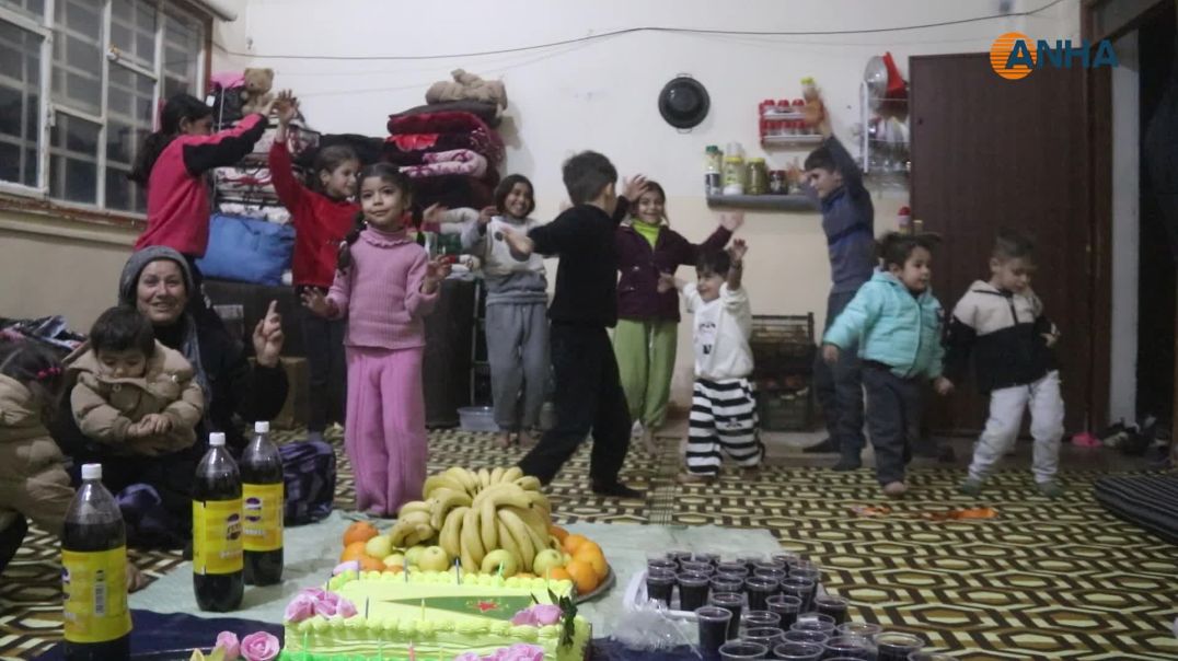 مبادرة شبابية ترسم البهجة على وجوه الأطفال المهجّرين في عامودا