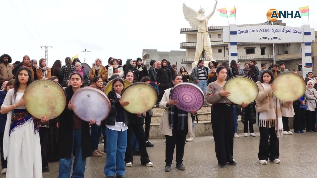 ⁣Li Kobanê çalakiya jinan