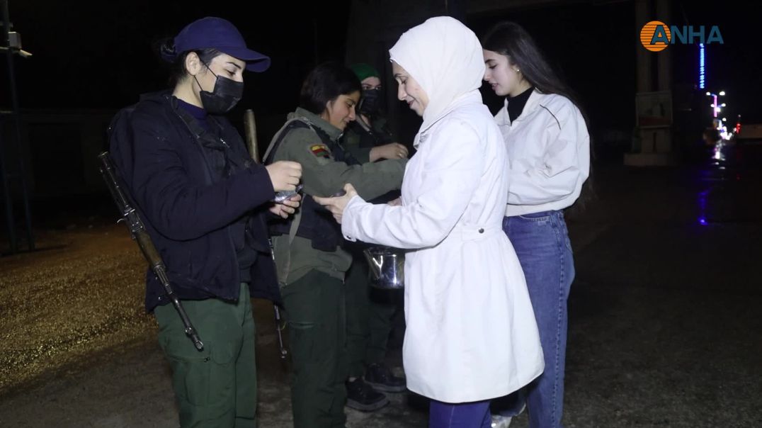 عضوات مؤتمر ستار يزرن الحواجز الأمنية ويستذكرن الشهداء