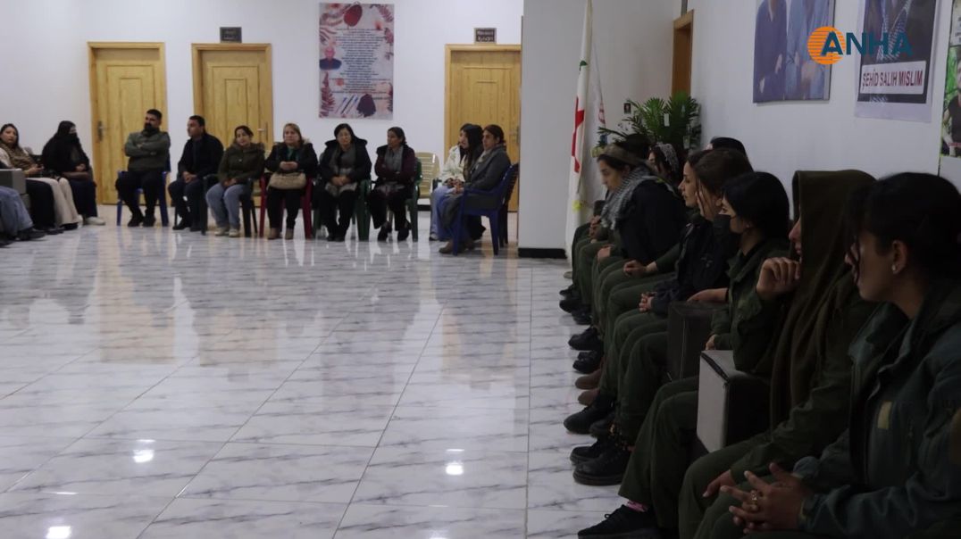 مراسم عزاء للشهيد صالح مسلم في قامشلو وديرك - ديرك