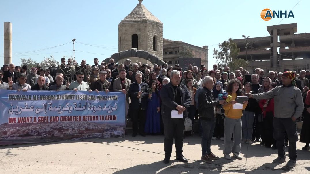 ⁣في الذكرى الثامنة لاحتلال عفرين.. رفضٌ للتهجير القسري وتأكيد على حق العودة