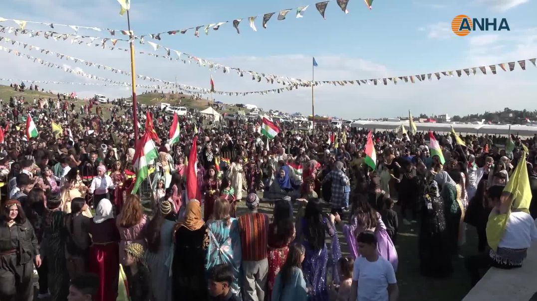 ⁣اختتام احتفاليات نوروز في روج آفا بالتأكيد على وحدة الصف