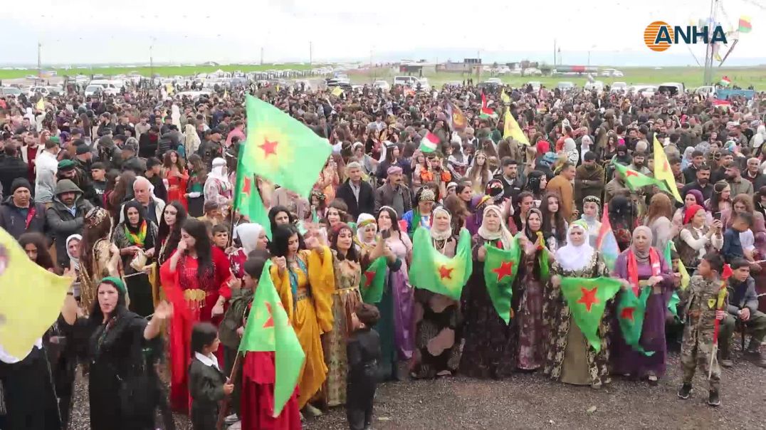 بالصور والفيديو احتفالات نوروز في مدن روج آفا - ديرك