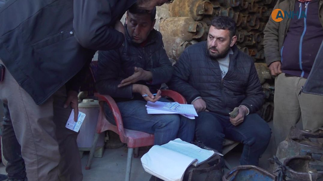 توزيع 9600 أسطوانة غاز على أهالي كوباني مجاناً