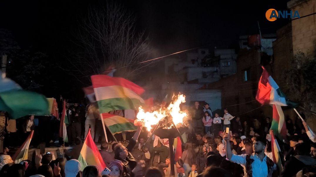 الكرد يوقدون شعلة نوروز في العاصمة دمشق