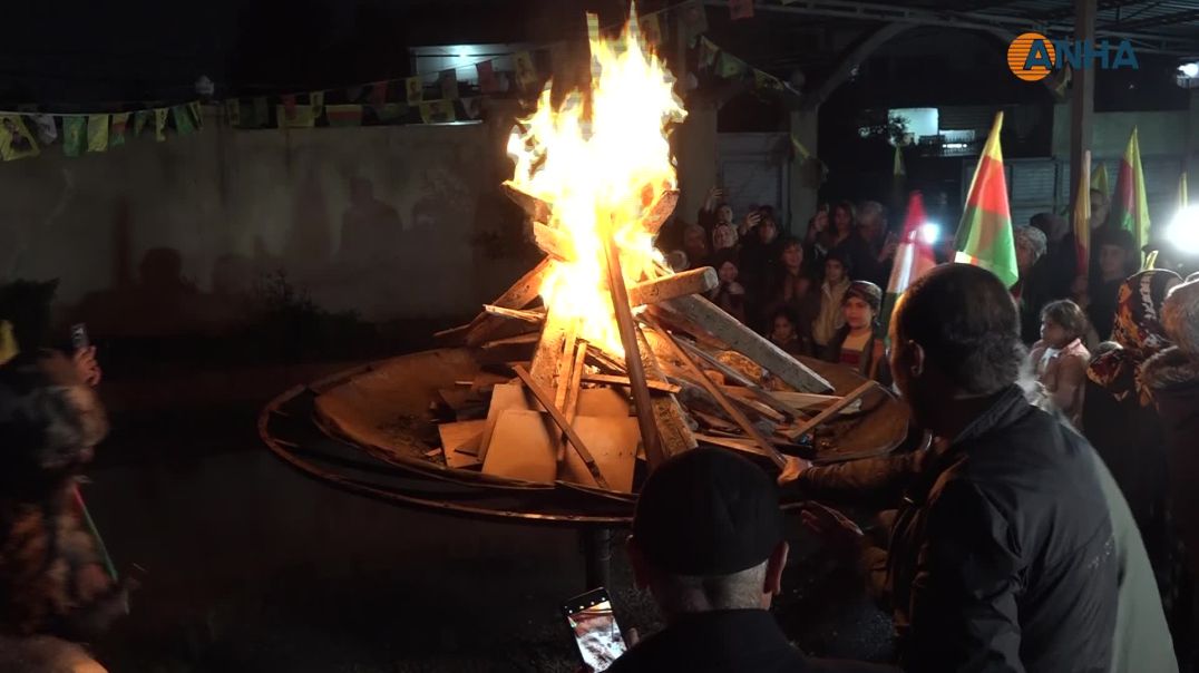 إيقاد شعلة نوروز والاحتفالات مستمرة في روج آفا