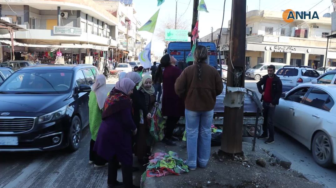 انطلاق فعاليات 8 آذار في روج آفا بتزيين المدن-ديرك