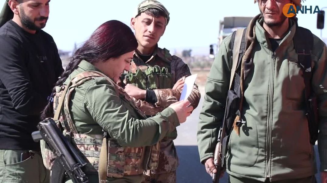 قوى الأمن الداخلي – المرأة مستمرة في تعزيز الأمن والاستقرار في روج آفا