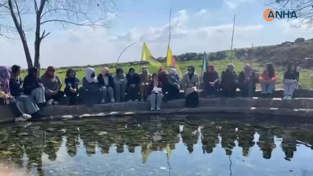 فعالية لقراءة رسالة القائد بخصوص يوم  ٨ أذار في جل آغا