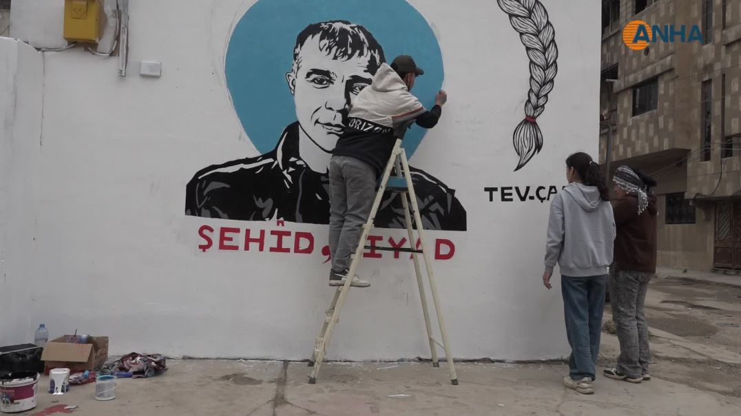 جدارية في الدرباسية تخلّد تضحيات أهالي الشيخ مقصود والأشرفية في حلب