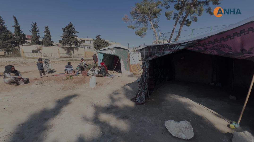 ⁣مأساة تحت الخيم المهترئة.. بانتظار العودة إلى عفرين