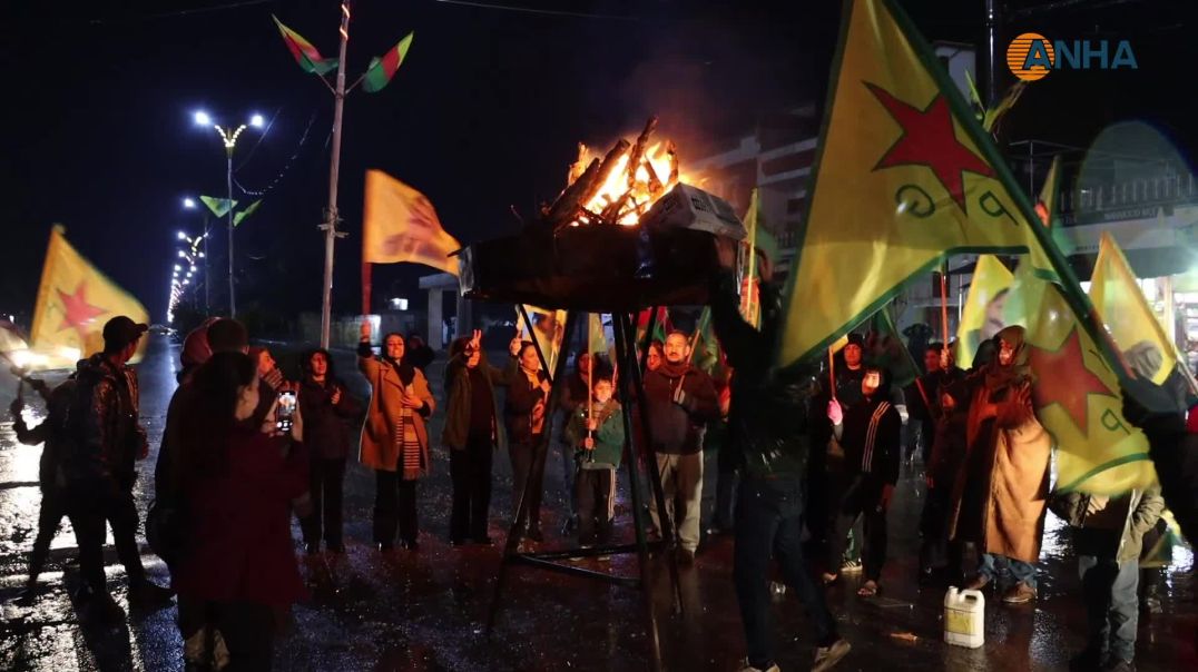 إيقاد أول شعلة نوروز في مدن الجزيرة