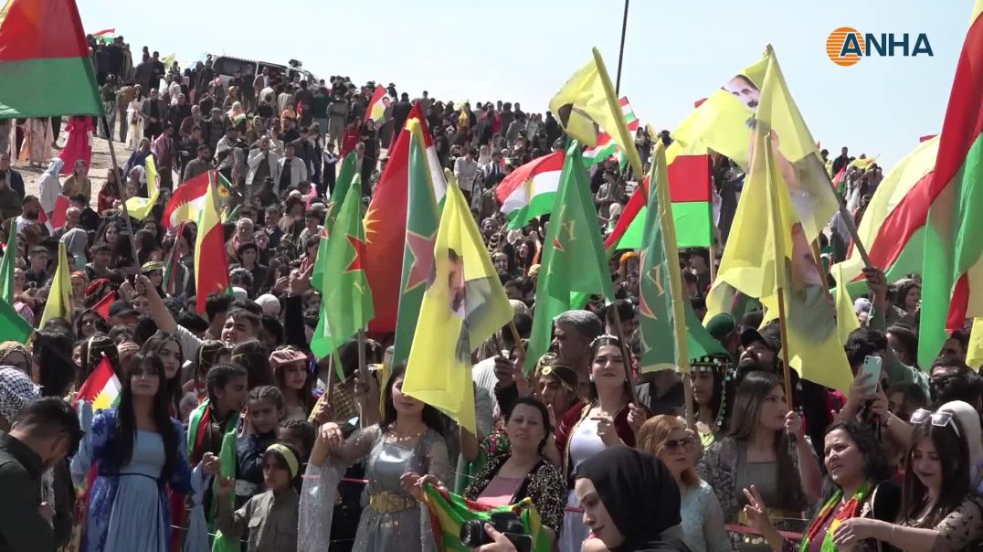 ⁣⁣اختتام احتفاليات نوروز في روج آفا بالتأكيد على وحدة الصف