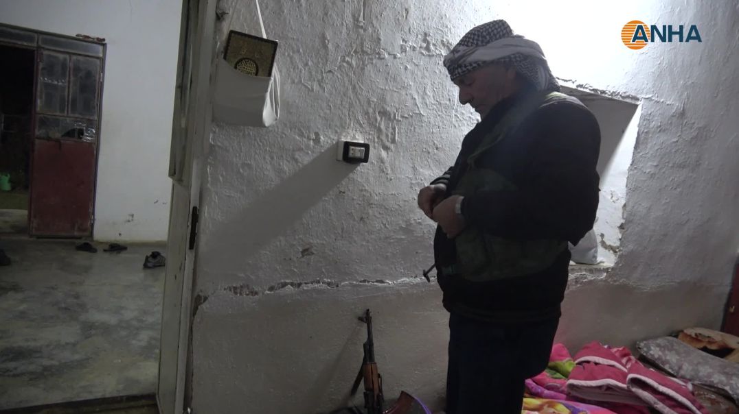 ستّيني من كركي خلو يواصل الحراسة ليلاً ونهاراً في إطار النفير العام