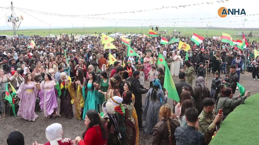 بعقد حلقات الدبكة.. اختتام نوروز كركي لكي وديرك  - ديرك