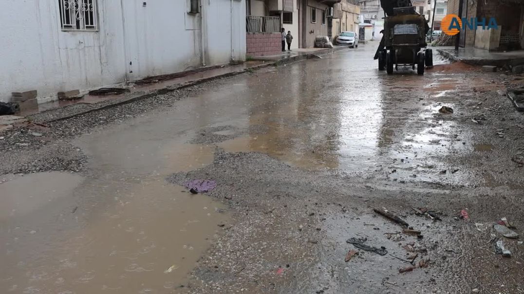 أمطار غزيرة وعواصف رعدية وبرد في الجزيرة