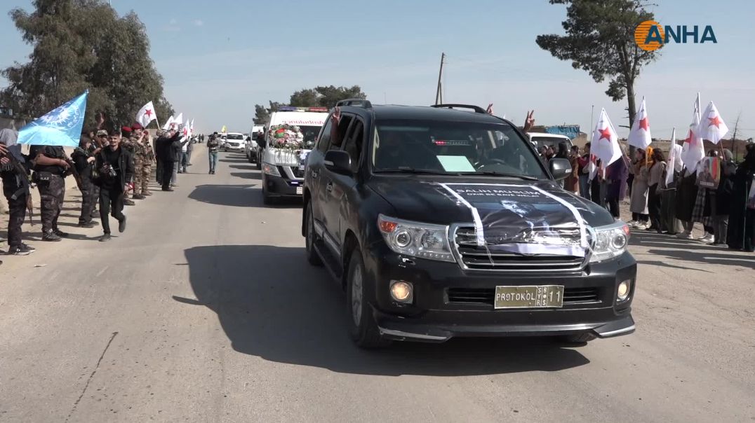 أهالي تربه سبيه يستقبلون جثمان صالح مسلم بشارات النصر