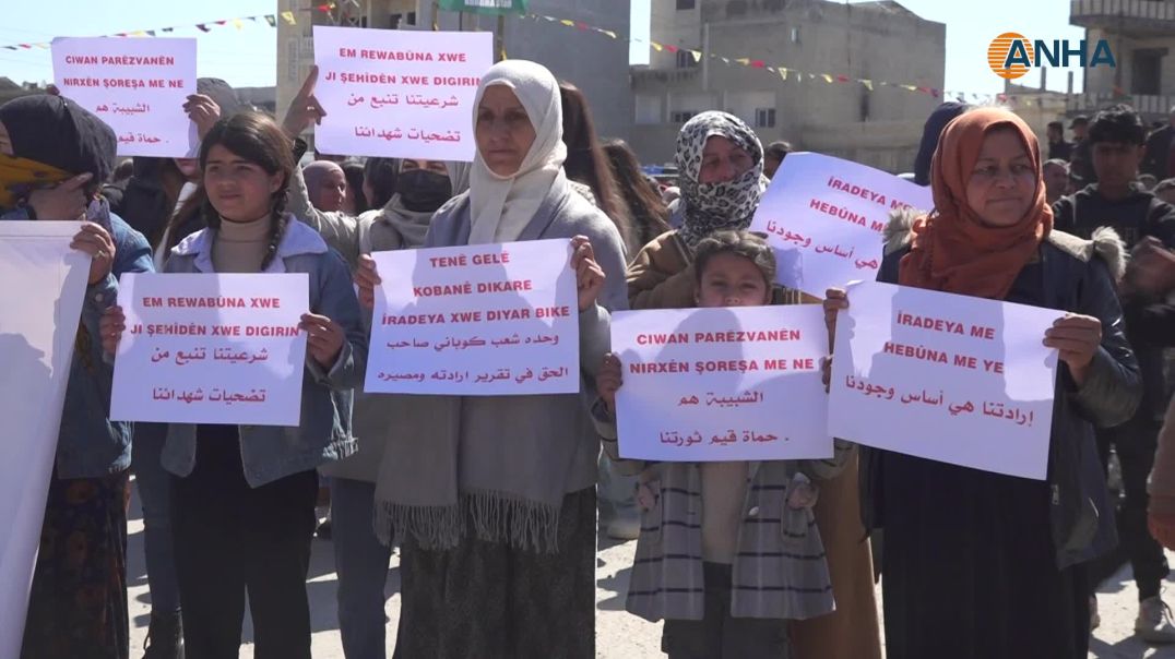 Şêniyên Kobanê: Yên ku îradeya me nas nekin em jî wan nas nakin