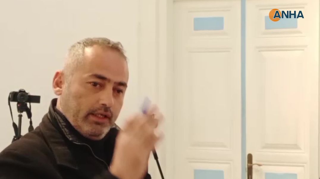 ⁣محاضرة في دمشق حول القضية الكردية