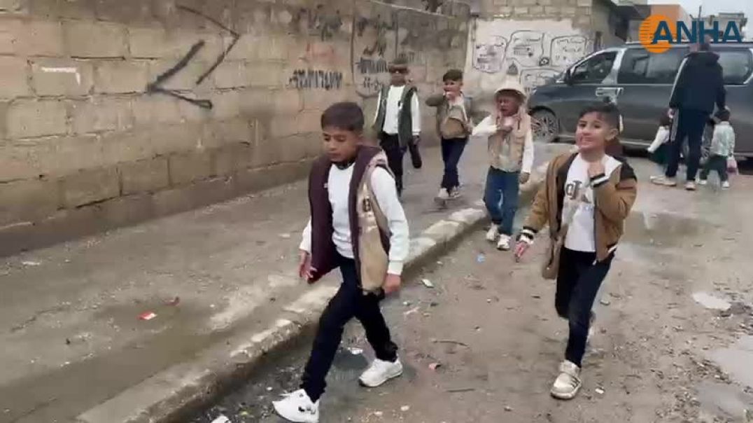 فرحة الأطفال بالعيد تملأ شوارع الجزيرة رغم زخات المطر- الحسكة