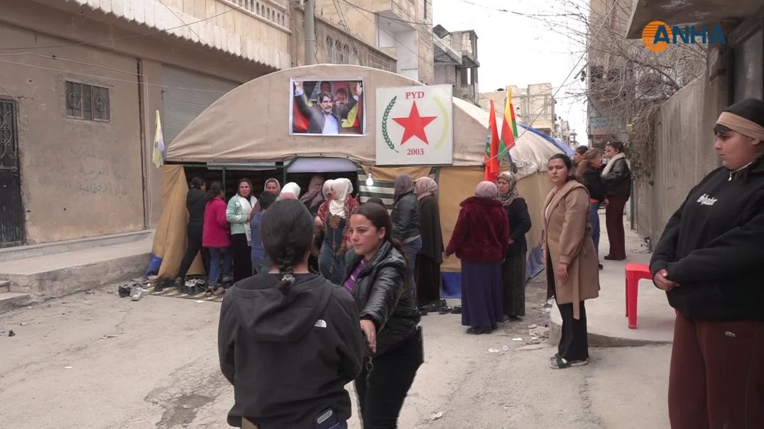 ⁣Li Kobanê şîna Salih Muslim hat danîn