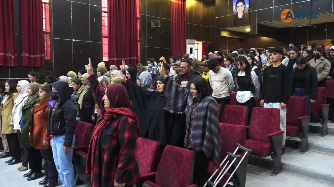 ⁣Li Kobanê têkildarî 8’ê Adarê semînerek li dar ket