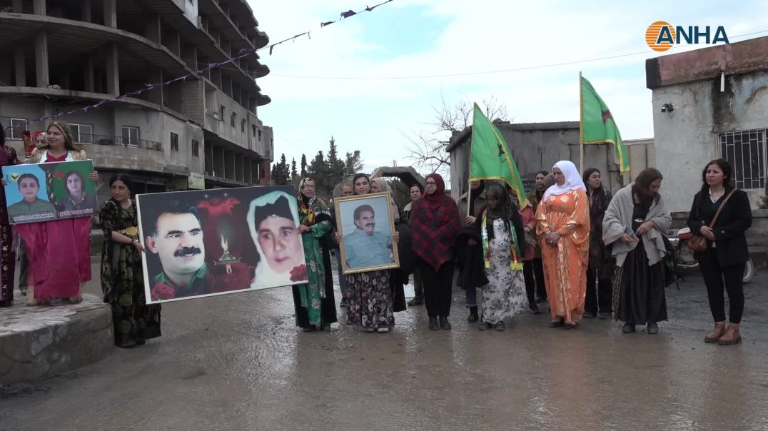 نصب تمثال "الضفيرة" في الدرباسية بمناسبة اليوم العالمي للمرأة