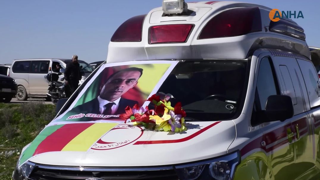 أهالي تل تمر يشيعون جثمان عضو حركة المجتمع الديمقراطي جلال سمعيلة