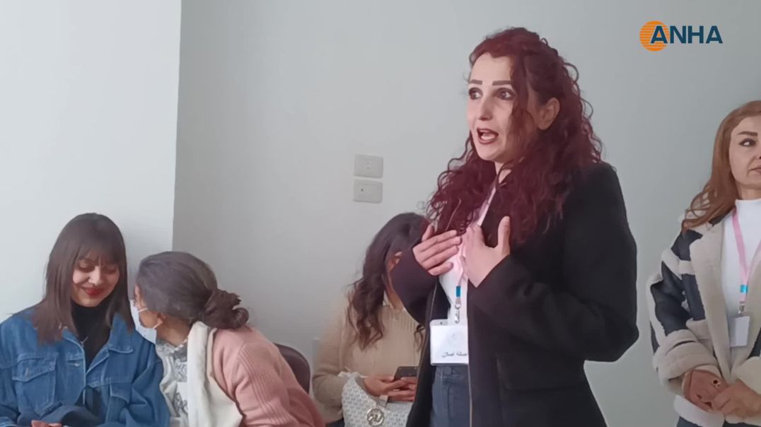 ⁣فعالية في السويداء بمناسبة 8 آذار