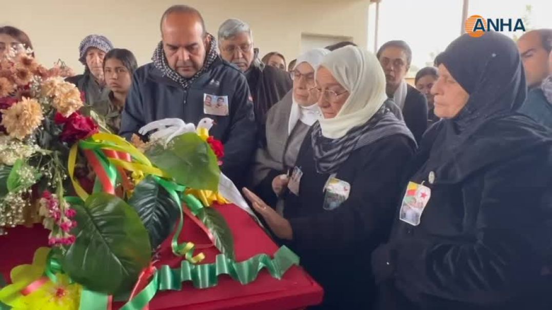 انطلاق موكب تشييع الشهيد صالح مسلم نحو مزار الشهيدة دجلة