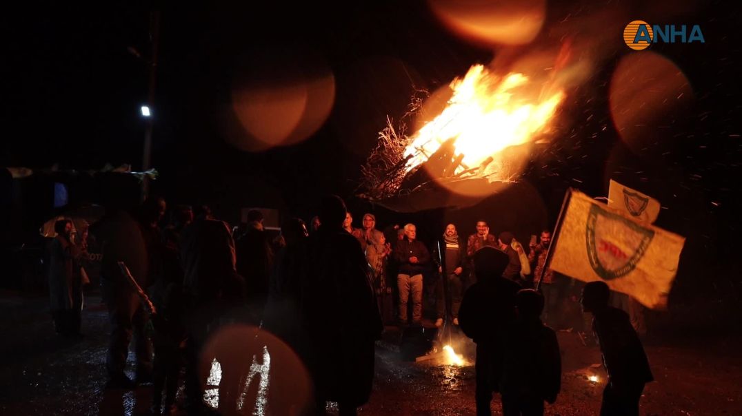 إيقاد أول شعلة نوروز في مدن الجزيرة