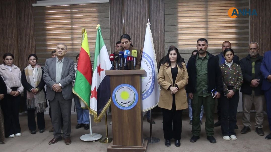 Komîteya Amadekar a Newroza Kobanê derbarê destdirêjiya li ser sembolên neteweyî daxuyanî da