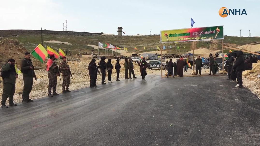 ⁣نوروز 2026.. توافد جماهيري إلى ساحتي الاحتفال في كركي لكي وديرك وكوباني - كوباني