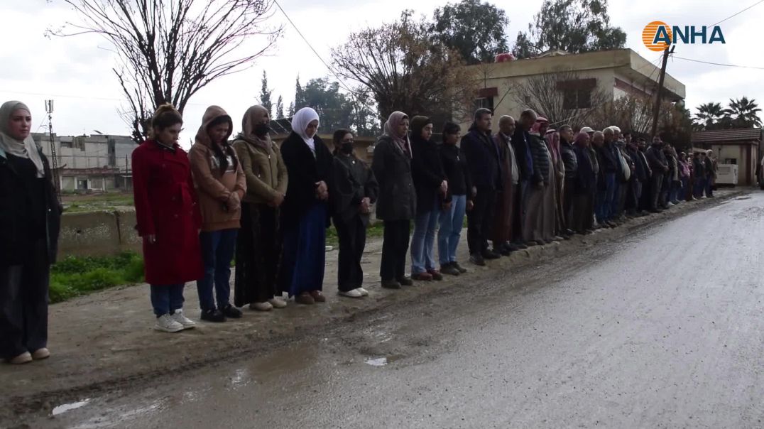 أهالي روج آفا يستذكرون شهداء حلبجة ويطالبون بالمحاسبة - تل تمر