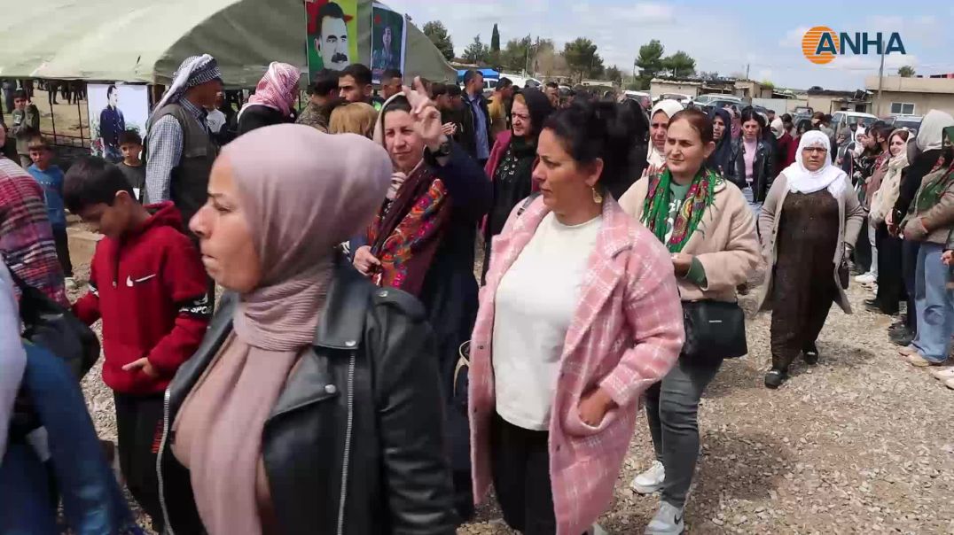 أهالي ديرك وكركي لكي وجل آغا يقدمون واجب العزاء لذوي 3 شهداء