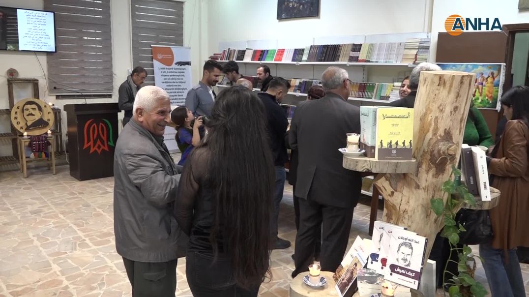 اختتام معرض كتب القائد عبد الله أوجلان بأمسية شعرية