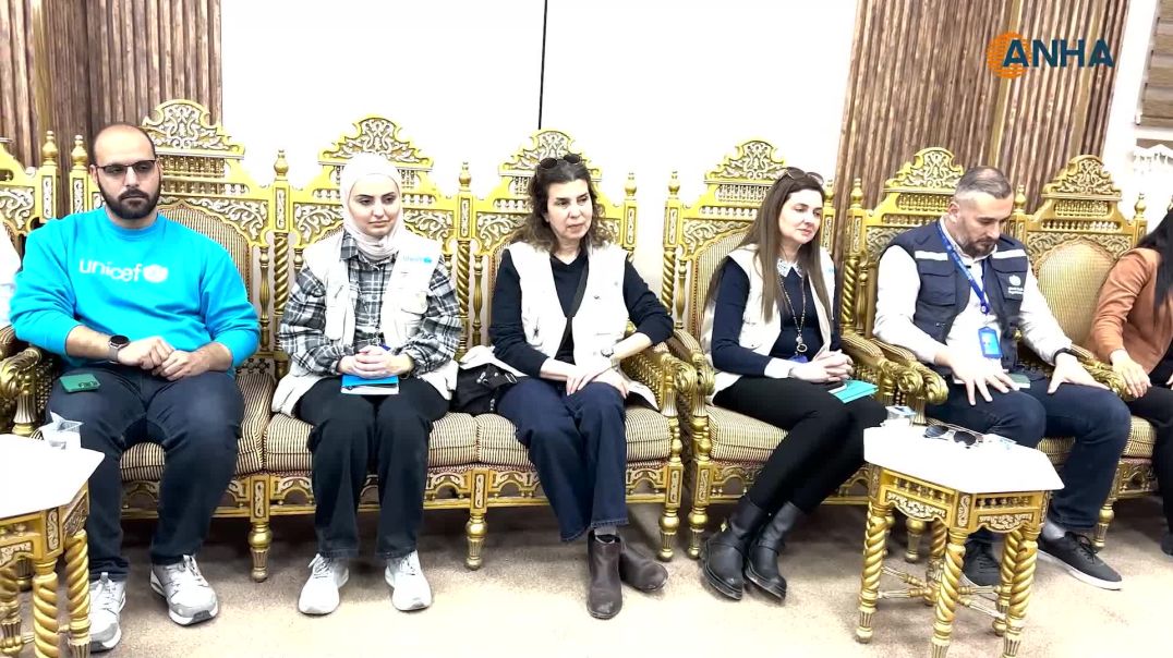 وفد من وزارة الصحة السورية في الحكومة المؤقتة واليونيسف يزور مدينة كوباني