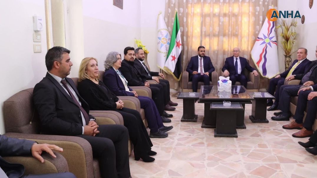 وفد الحكومة المؤقتة يوسع لقاءاته في قامشلو ويزور مؤتمر ستار