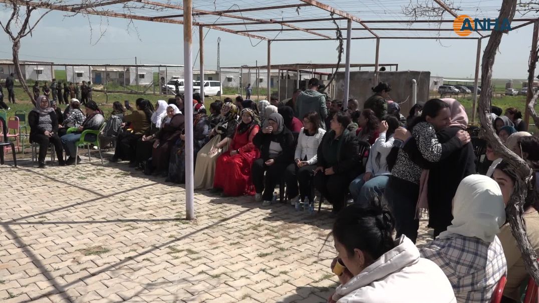 ⁣احتفالية في قرية جنوار بمناسبة ميلاد القائد وتأسيس وحدات حماية المرأة