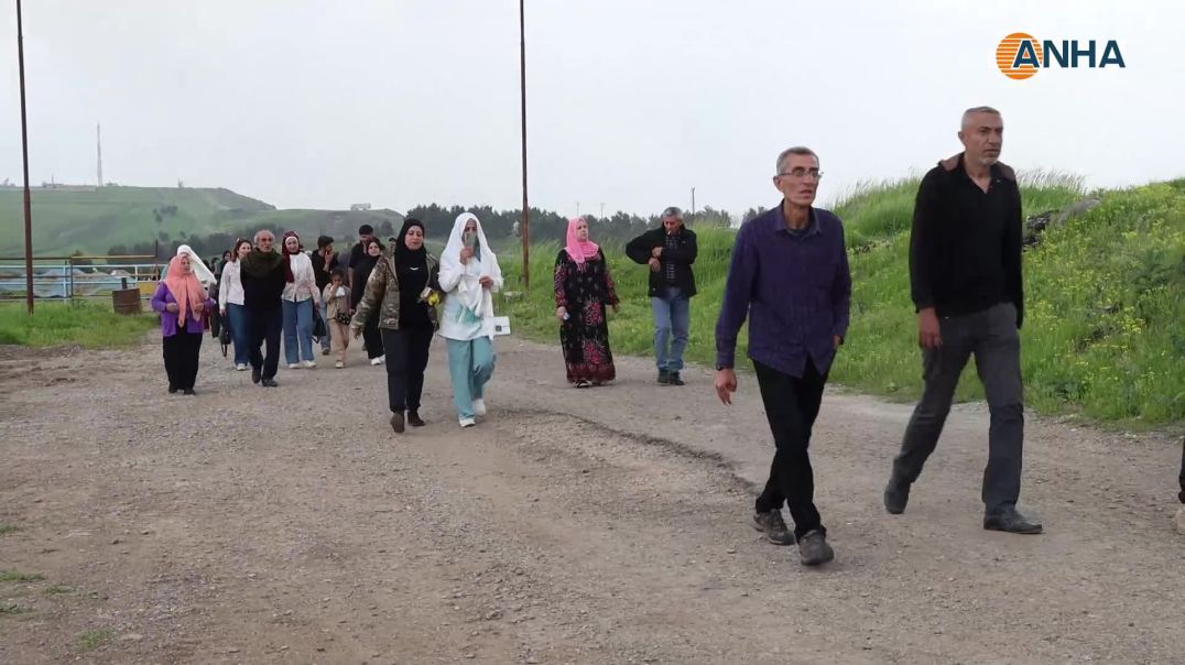 توافد أبناء منطقة الجزيرة لاستذكار شهداء مجزرة قره جوخ