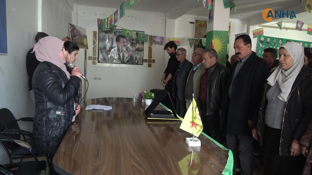 غرس أشجار ومعرض كتاب بمناسبة ميلاد القائد عبد الله أوجلان-جل اغا