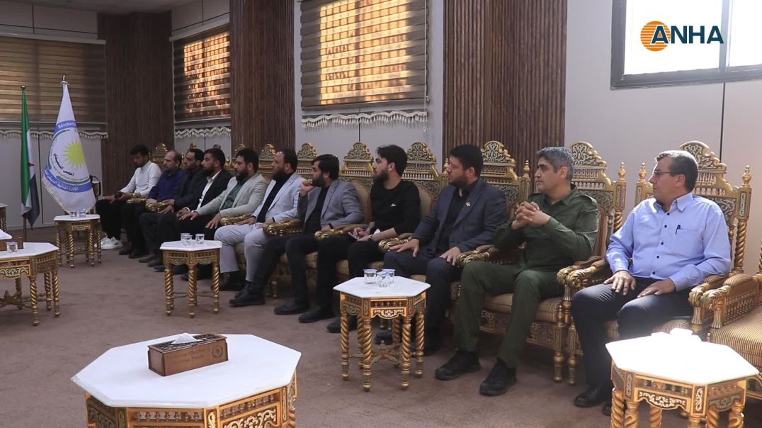 إدارة كوباني تستقبل وفداً من الحكومة المؤقتة في سوريا