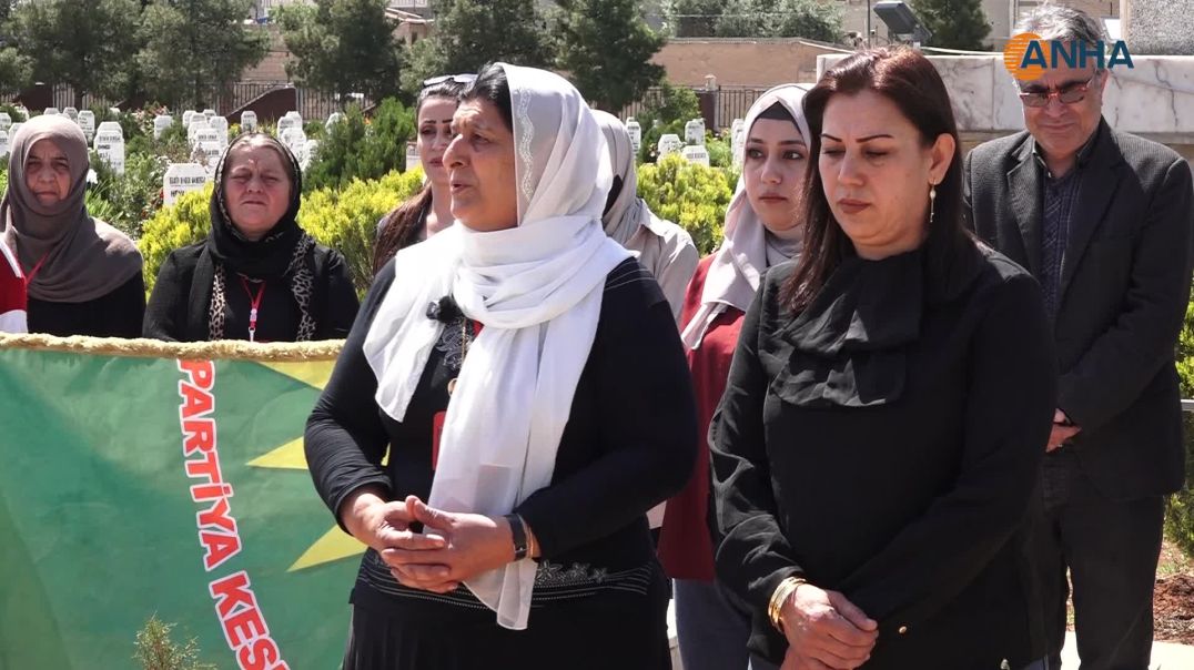 ⁣حزب الخضر يزرع 150 شجرة في قامشلو ضمن مبادرات بيئية