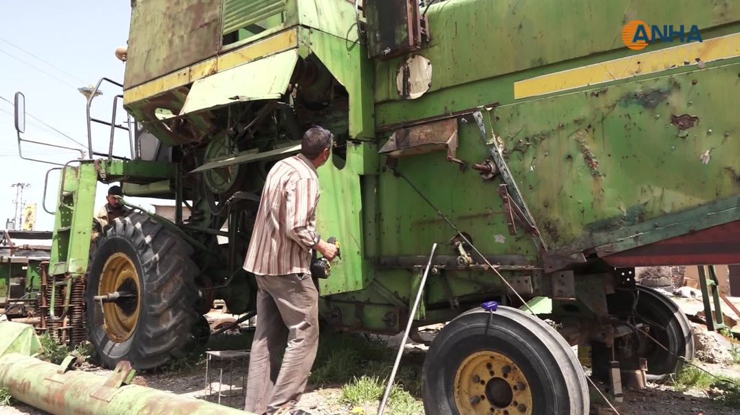 أصحاب الحصادات في الجزيرة يستعدون لموسم الحصاد