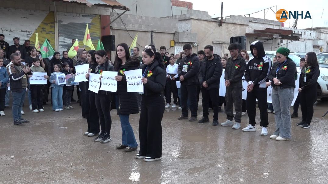 ⁣Li Tirbespiyê ji bo dîlgirtiyan xwepêşandan